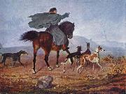 Franz Kruger, Ausritt zur Jagd